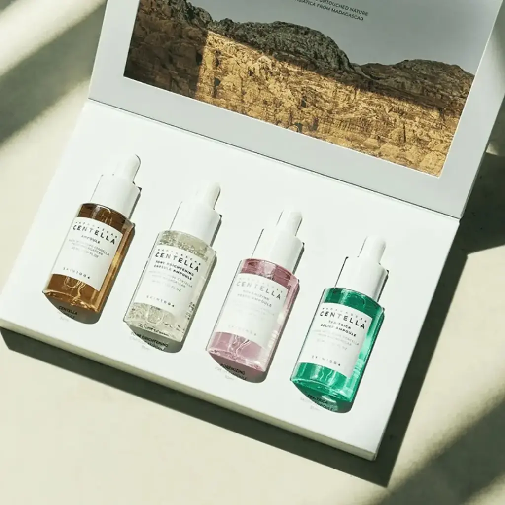 KIT AMPOLLAS SET 4 UNIDADES 30 ML CENTELLA SKIN1004