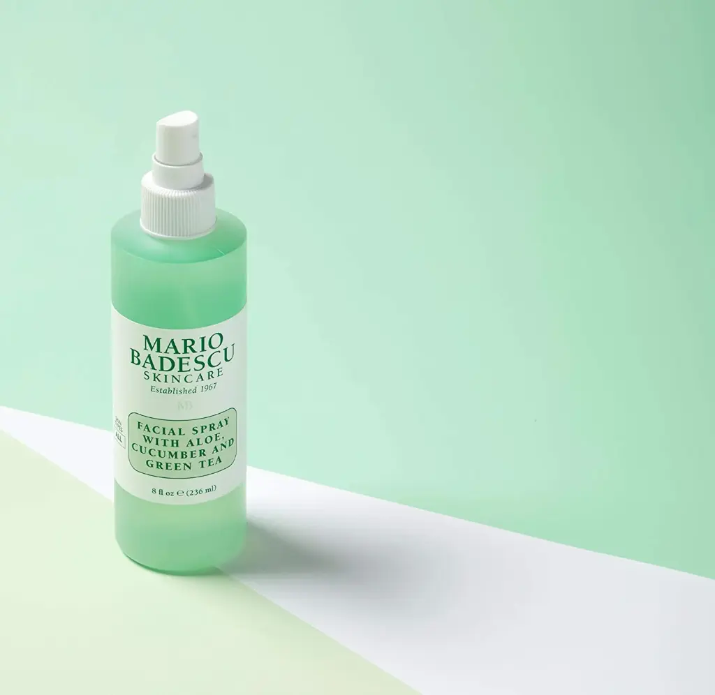 SPRAY FACIAL CON ALOE, PEPINO Y TE VERDE 118ML MARIO BADESCU