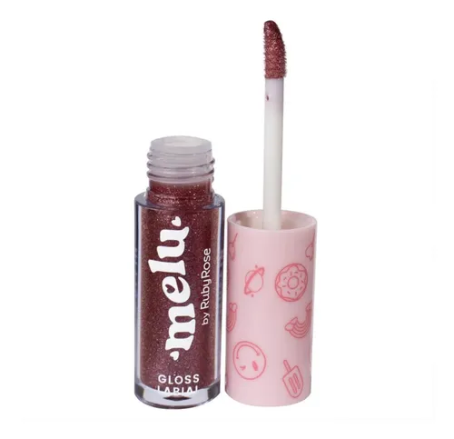 MELU BY RUBY ROSE LABIAL LIQUIDO BRILLANTE TONO  MUFFIN