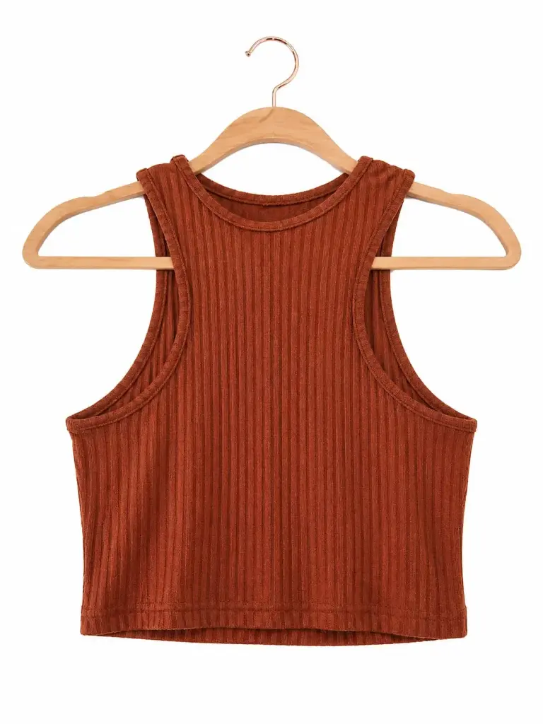 BLUSA CAFE DE TIRANTES