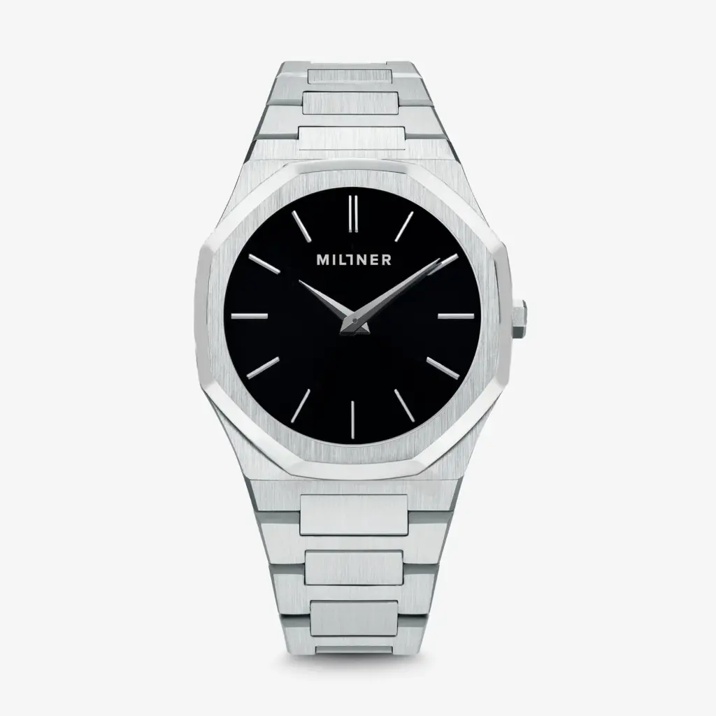 RELOJ HOMBRE MILLNER OXFORD SILVER BLACK