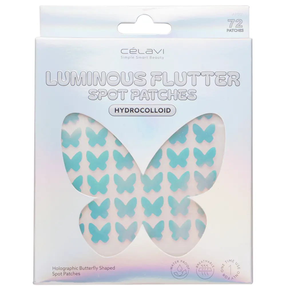 PARCHES PARA ACNE LUMINOUS FLUTTER 72 PCS