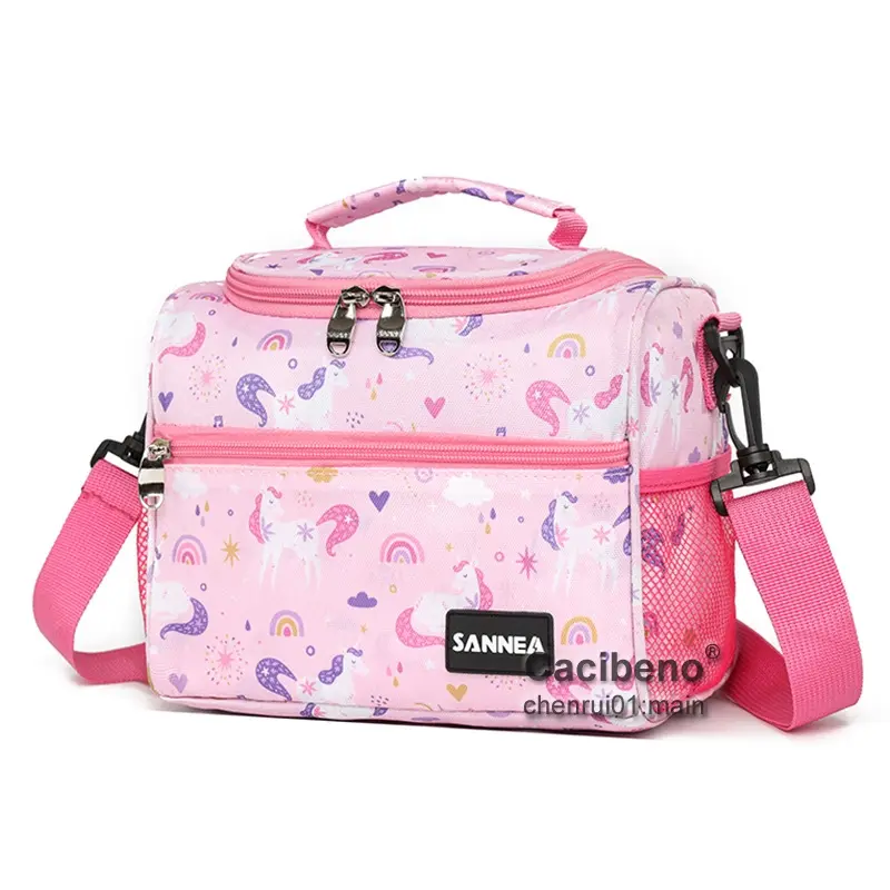LONCHERA TÉRMICA UNICORNIO ROSADO