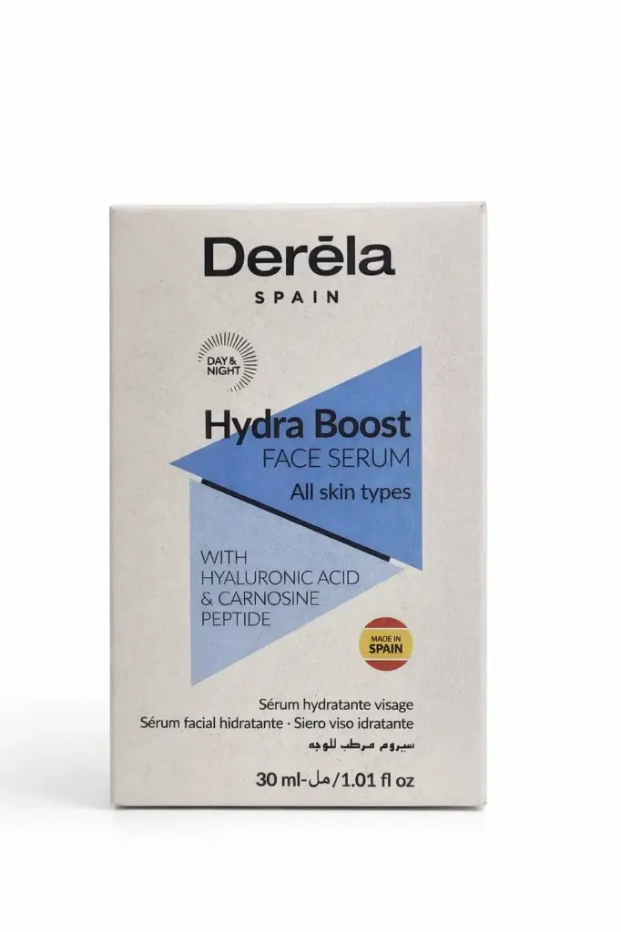 HYDRA BOOST FACE SERUM WITH HYALURONIC ACID DERELA