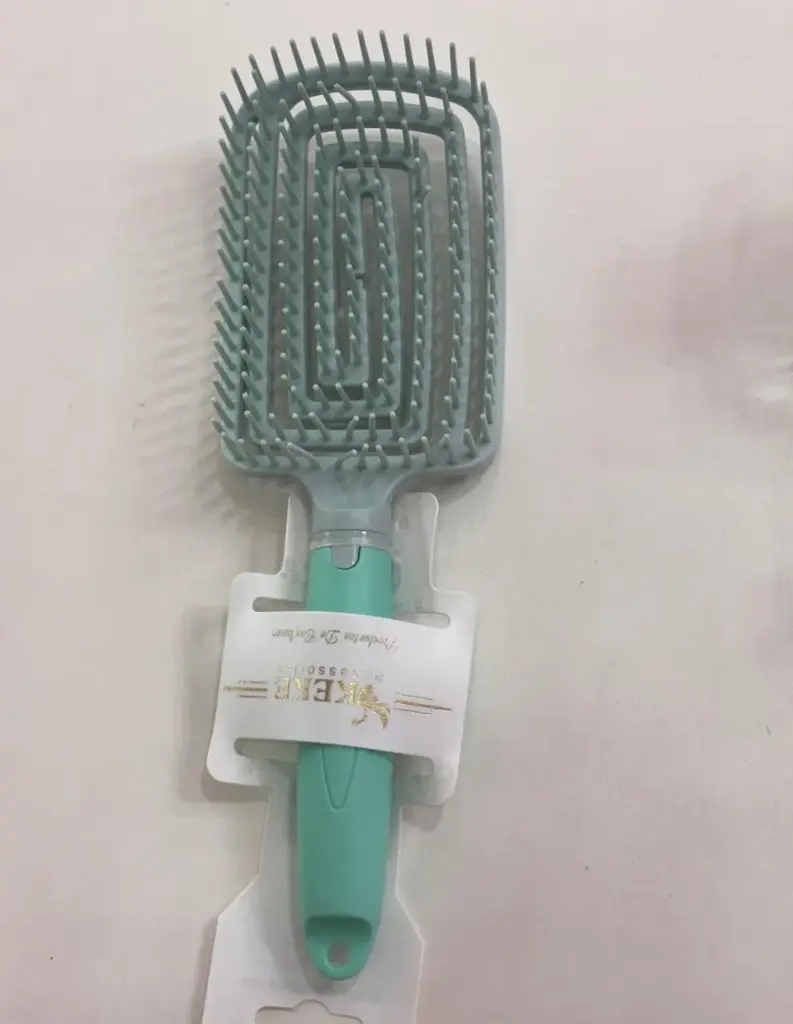CEPILLO DE CABELLO INDIVIDUAL PLASTICO GRANDE DE COLORES VARIOS