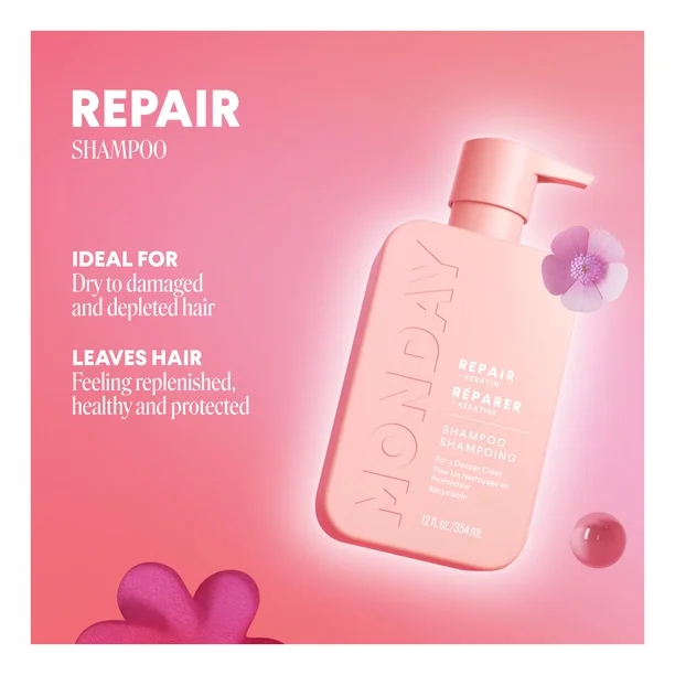 REPAIR + KERATIN DUO SHAMPOO MONDAY