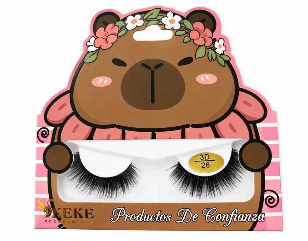 PESTAÑAS KEKE 3D 26