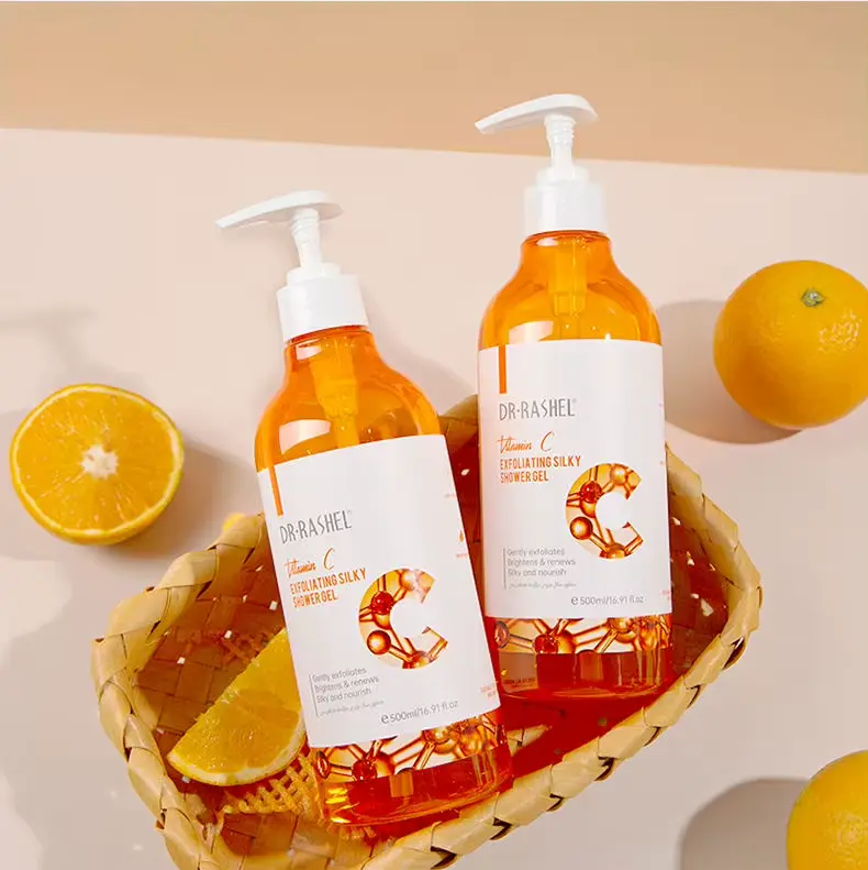 GEL DE DUCHA EXFOLIANTE DR. RASHEL 500ML