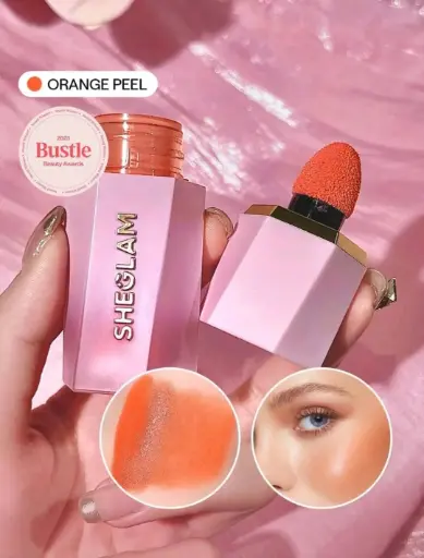 SHEGLAM COLOR BLOOM LIQUID BLUSH - ORANGE PEEL 