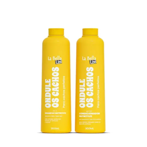 DUO SHAMPOO Y ACONDICIONADOR 600 ML PARA RIZOS