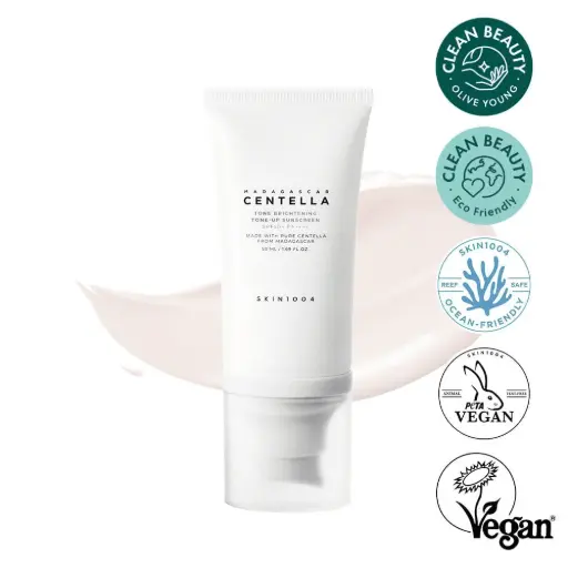PROTECTOR SOLAR EN CREMA TONE BRIGHTENING GRIS 50ML CENTELLA SKIN1004