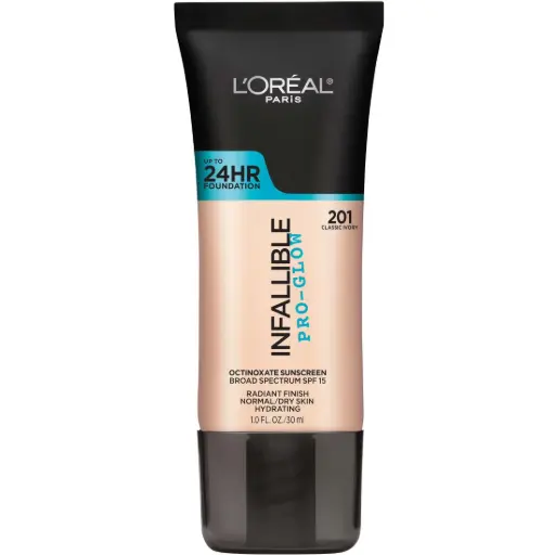 BASE LOREAL INFALIBLE PRO GLOW CON  PROTECTOR SOLAR 30ML