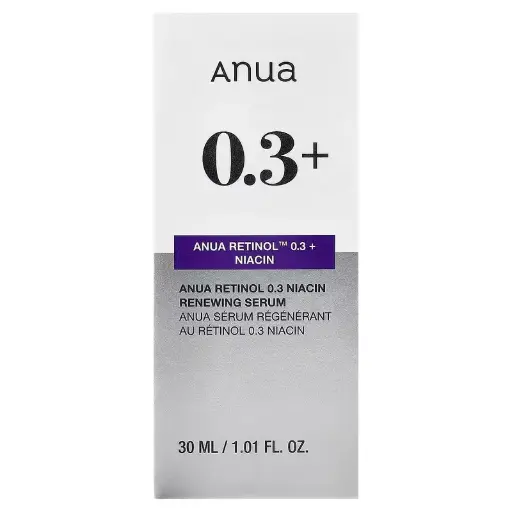 RETINOL 0.3 Y NIACIN SERUM RENOVADOR ANUA
