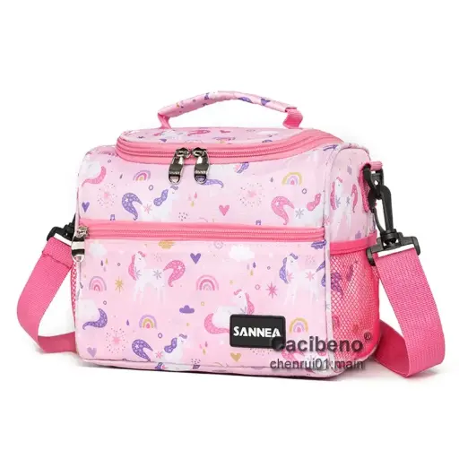 LONCHERA TÉRMICA UNICORNIO ROSADO