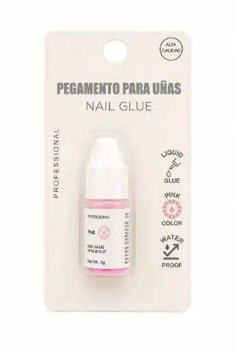 GOMAS PARA UÑAS 3G ROSADOS