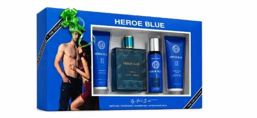 SET 4 PCS HEROE BLUE
