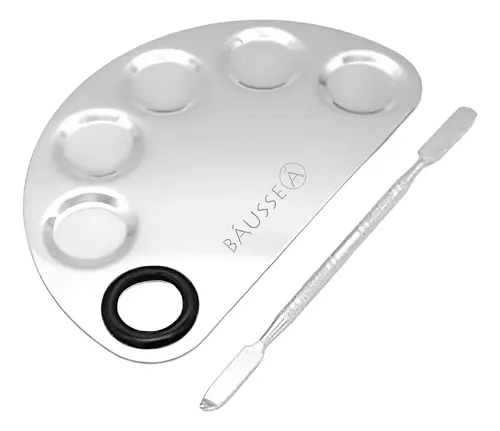 PALETA DE ACERO PARA MAQUILLAJE 