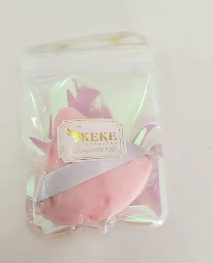 BORLA PARA MAQUILLAJE KEKE TRIANGULAR